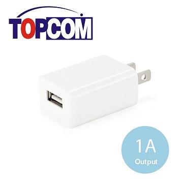 TOPCOM 單孔1A充電變壓器 － TC－E100