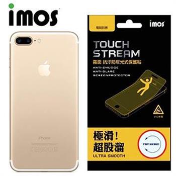 iMOS Apple iPhone 7 Plus Touch Stream 電競 霧面背面保護貼