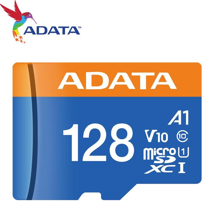 ADATA 威剛 128GB microSDXC TF UHS-I U1 A1 V10 記憶卡 - 128GB
