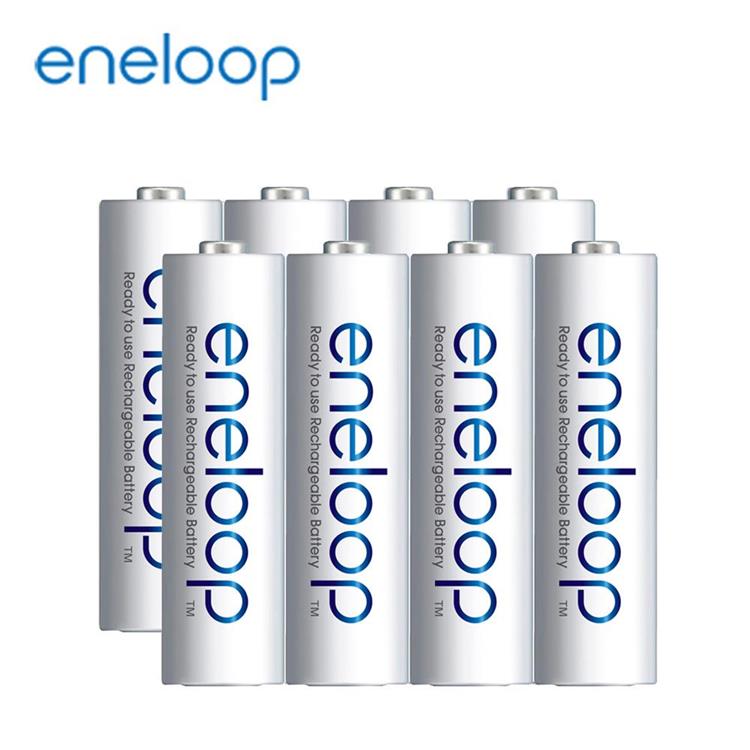 Panasonic eneloops 低自放充電電池(3號8入)