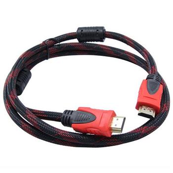 HDMI 雙公頭高畫質黑紅連接線 1.5M