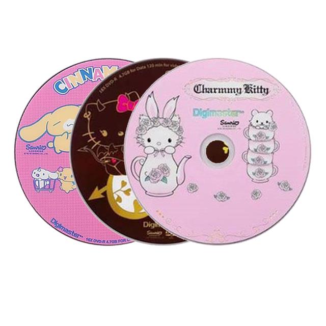 HELLO KITTY可愛造型典藏DVD－R 1－16X （25片裝） - Kitty 花瓷