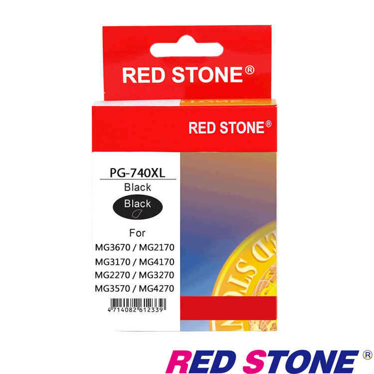 RED STONE for CANON PG－740XL高容量墨水匣（黑色）