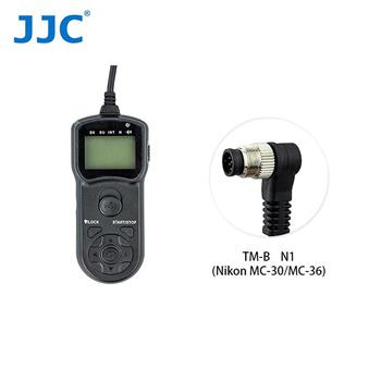 JJC TM－B 液晶定時快門線 N1（Nikon MC－30/MC－36）