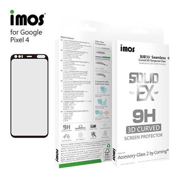 iMos Google Pixel 4 神極3D 滿版玻璃 螢幕保護貼
