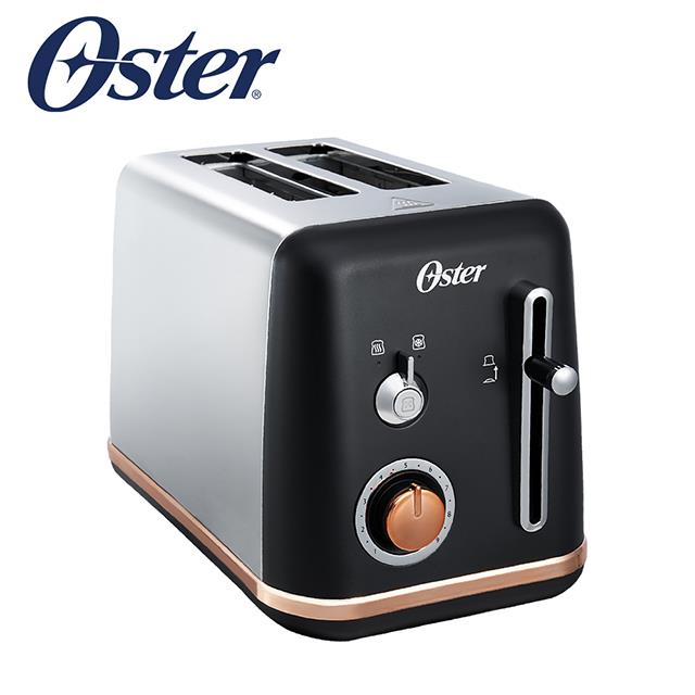 美國Oster－紐約都會經典厚片烤麵包機（霧面黑）