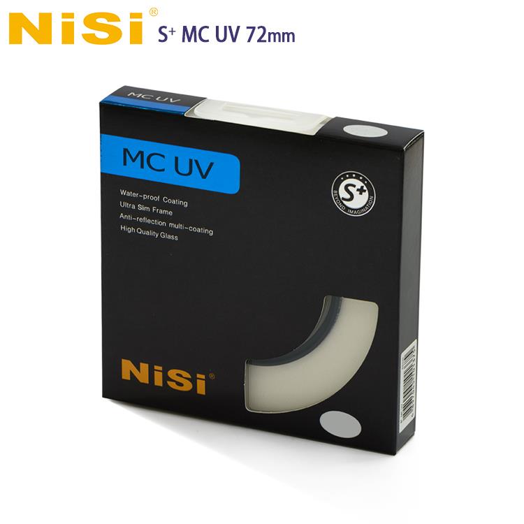 NiSi 耐司 S＋MCUV 72mm Ultra Slim PRO 超薄雙面多層鍍膜UV鏡