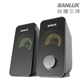 SANLUX台灣三洋 2.0聲道USB多媒體喇叭 SYSP－200