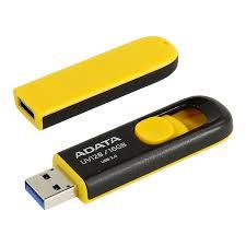 ADATA威剛 UV128 16GB隨身碟USB3.2/黑黃