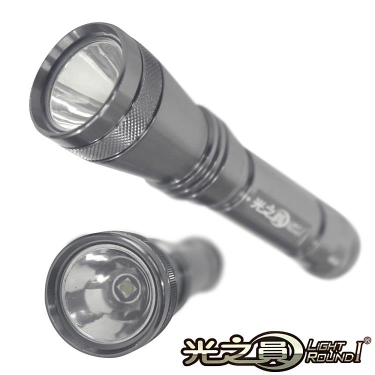 【Light RoundI光之圓】54W智慧型LED充電（內沖式）手電筒 CY－1514