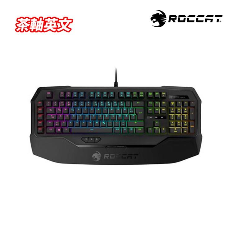 ROCCAT Ryos MK FX RGB機械鍵盤－茶軸英文