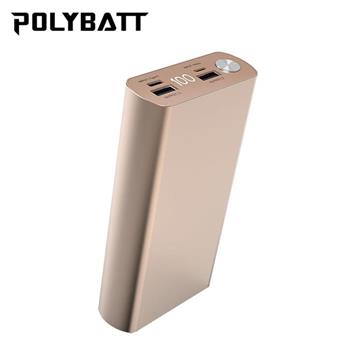 POLYBATT 超大容量雙輸出行動電源－金色 SP206－30000