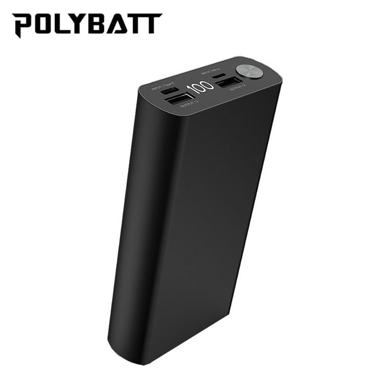 POLYBATT 超大容量雙輸出行動電源－黑色 SP206－30000