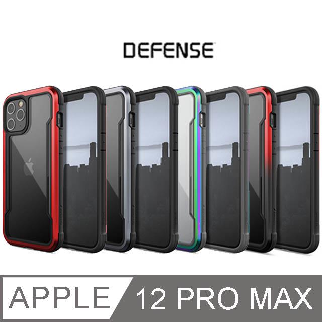 X－Doria 刀鋒極盾系列 iPhone 12 Pro Max 保護殼 - 尊爵黑