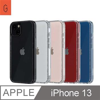 OVERDIGI iPhone 13 蜂巢晶格雙料軍規防摔透明殼
