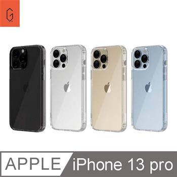 OVERDIGI iPhone 13 pro 蜂巢晶格雙料軍規防摔透明殼