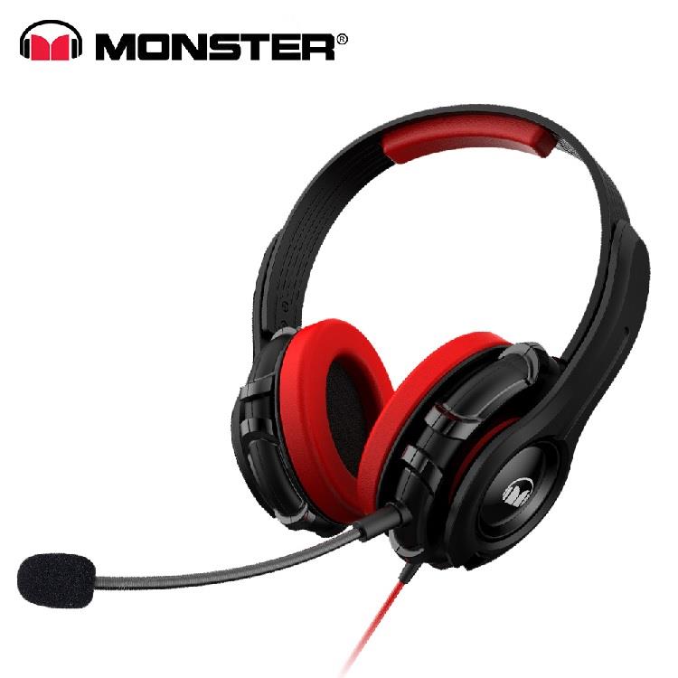 【Monster】Knight X300頭戴式電競耳機
