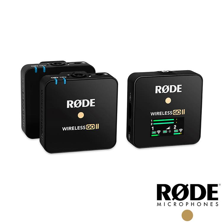 RODE WIRELESS GO II 2代 WIGO2 無線麥克風 1對2 正成公司貨