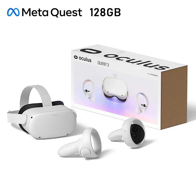 Meta Quest】Oculus Quest 2 VR 頭戴式裝置元宇宙虛擬實境（128GB