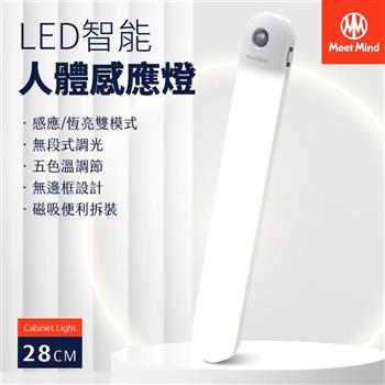 Meet Mind SL28 LED無極調光五色智能人體感應燈（28CM）