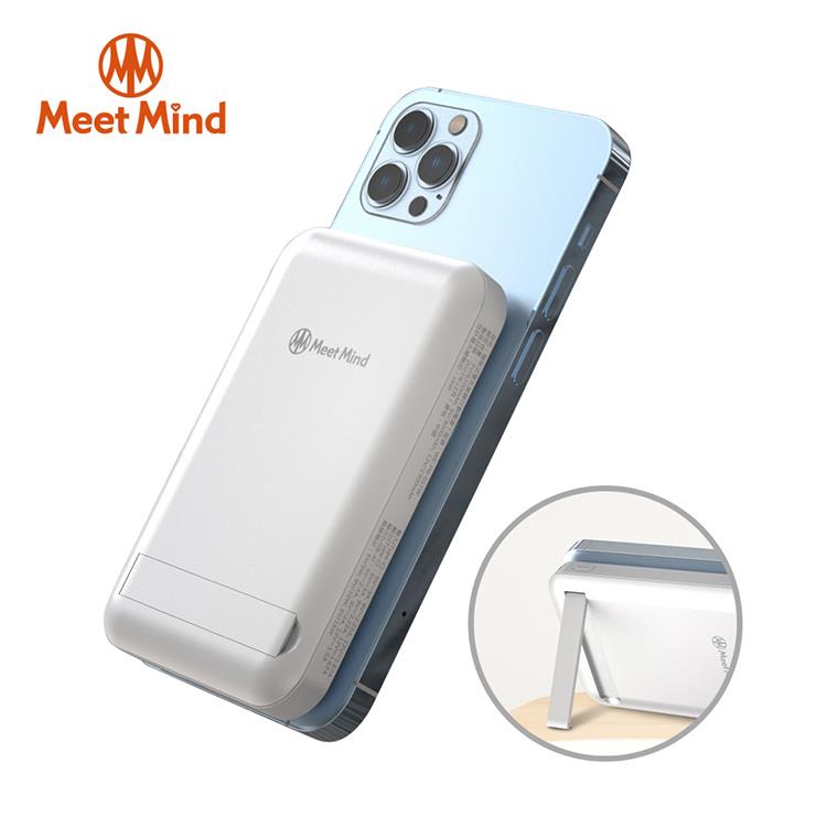 【MeetMind】20W PD＋QC3.0磁吸無線充行動電源10000mAh