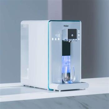【Haier海爾】6L免安裝RO瞬熱製冷淨水器開飲機 （小藍鯨） －白 WD601