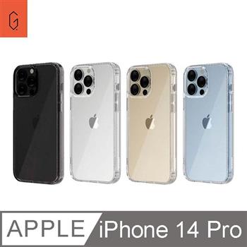 OVERDIGI iPhone 14 Pro 蜂巢晶格雙料軍規防摔透明殼