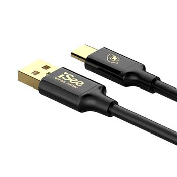 【iSee】 USB－C to A 45W PD充電傳輸線1.5M （IC－AC526）