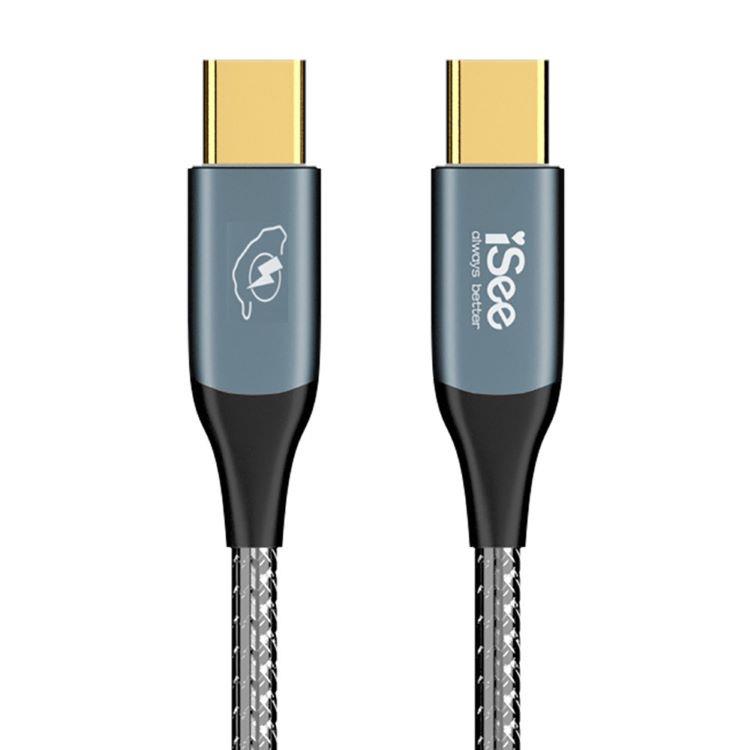 【iSee】USB－C to C 45W PD鋁合金充電傳輸線1.5M（IC－CC826）