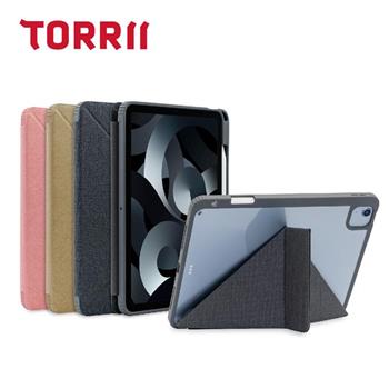 【TORRII】TORERO  iPad Air 10.9 透明背板摺疊保護套