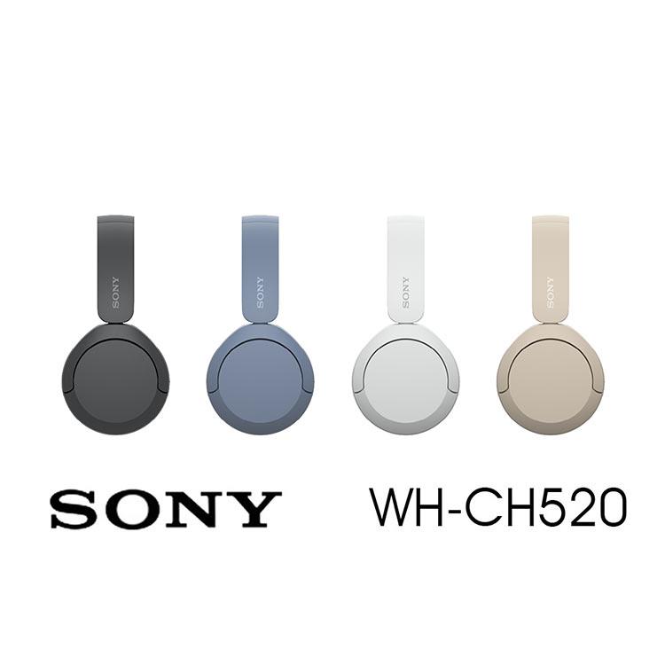 Sony WH－CH520 無線藍牙 耳罩式耳機 - 黑
