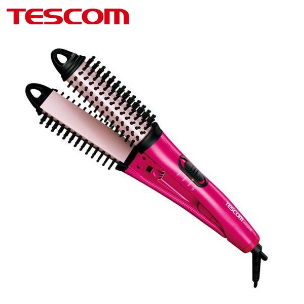 【TESCOM】負離子直/捲2用造型整髮梳 （IPH1832TW）
