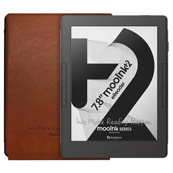 7.8吋mooInk Plus 2 電子書閱讀器＋保護殼（棕）