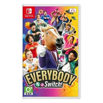 任天堂 Switch Everybody 1－2－Switch! 中日英文版 多人同樂派對