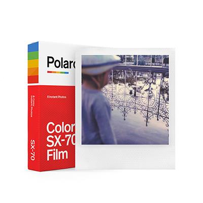 【Polaroid 寶麗來】SX－70彩色白框相紙D7F1