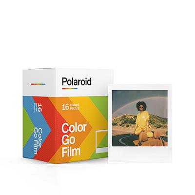 【Polaroid 寶麗來】Polaroid Go 彩色白框雙包裝相紙－雙入裝DGF1
