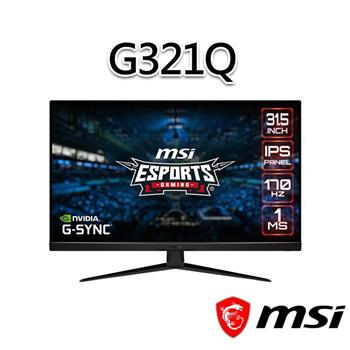 msi微星 G321Q 31.5吋 電競螢幕