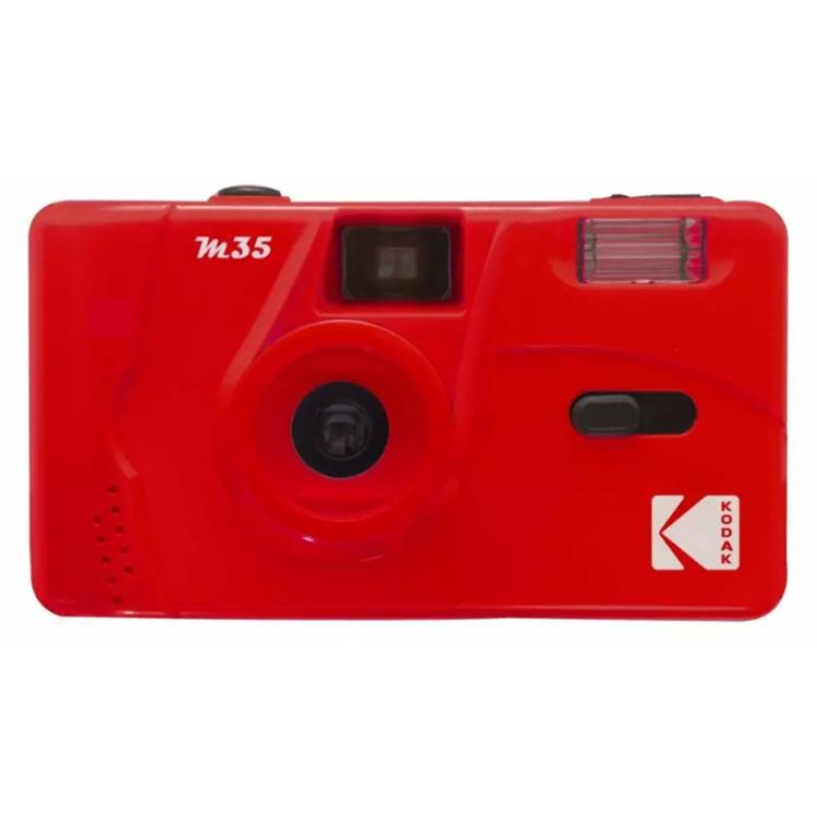 【Kodak 柯達】底片相機 底片相機 M35 Flame Scarlet 烈焰紅