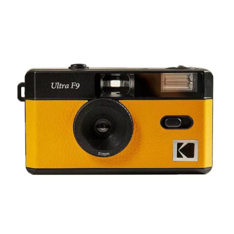 【Kodak 柯達】復古底片相機 Ultra F9 Film Camera 柯達黃