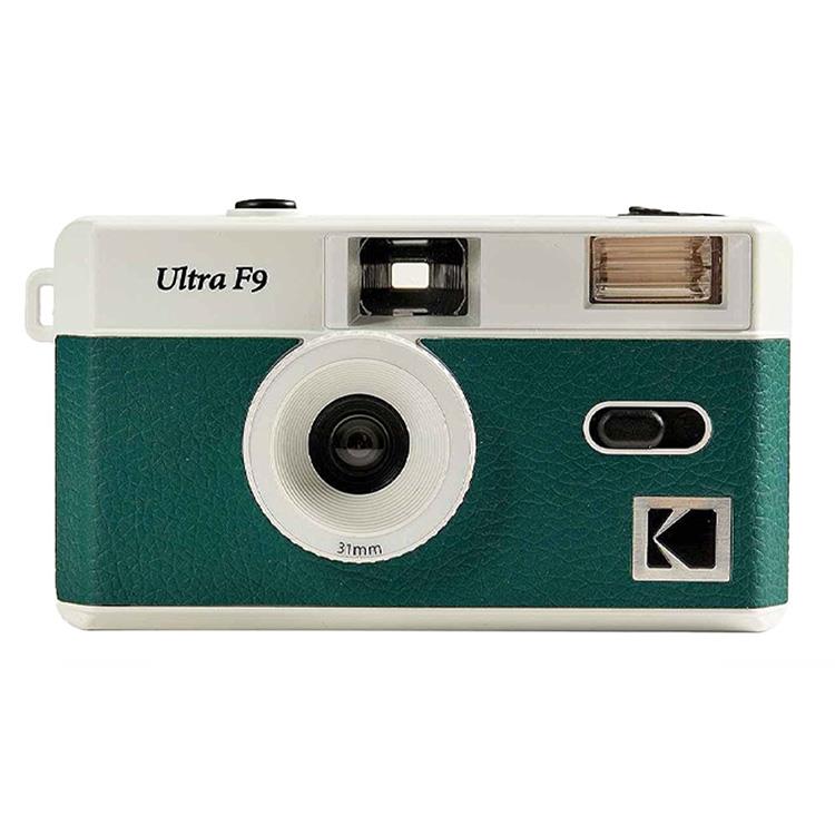 【Kodak 柯達】復古底片相機 Ultra F9 Film Camera 暗夜綠