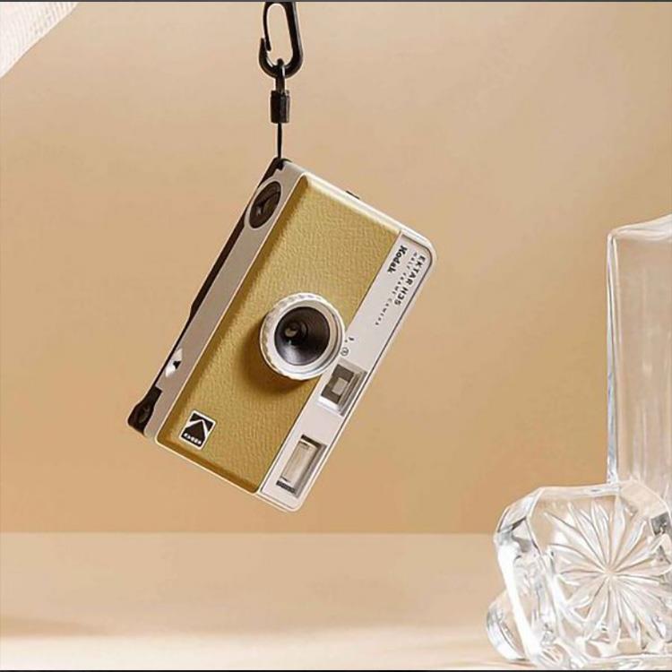 復古底片相機 Kodak Ektar H35（沙色）半格機