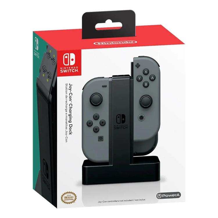 任天堂原廠授權 PowerA Switch Joycon 4手充電座