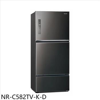 Panasonic國際牌 578公升三門變頻晶漾黑福利品只有一台冰箱(含標準安裝)【NR-C582TV-K-D】