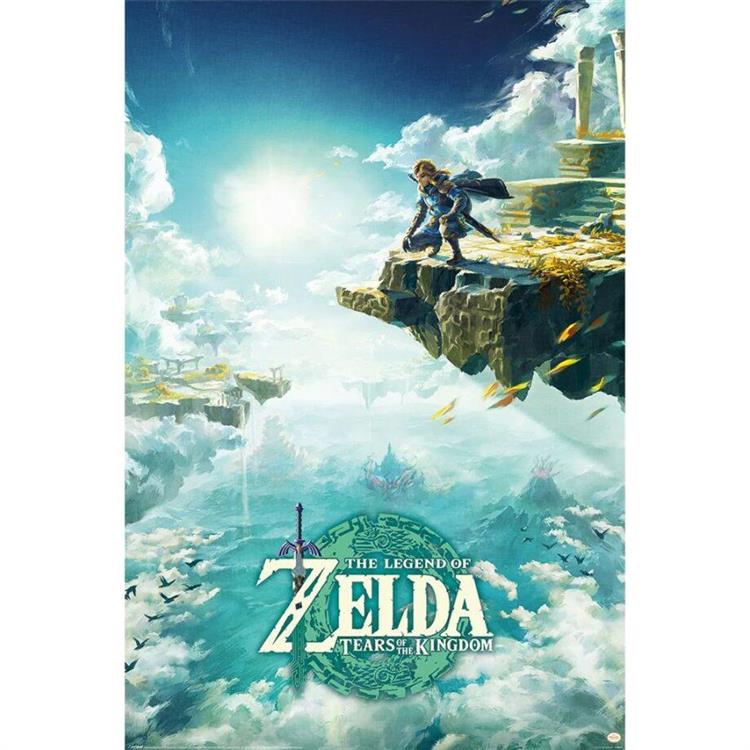 【任天堂】薩爾達傳說:王國之淚主視覺海報/THE LEGEND OF ZELDA: TEARS OF THE KINGDOM