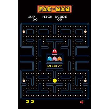 小精靈 Pac-Man (Maze) 英國進口海報 / namco
