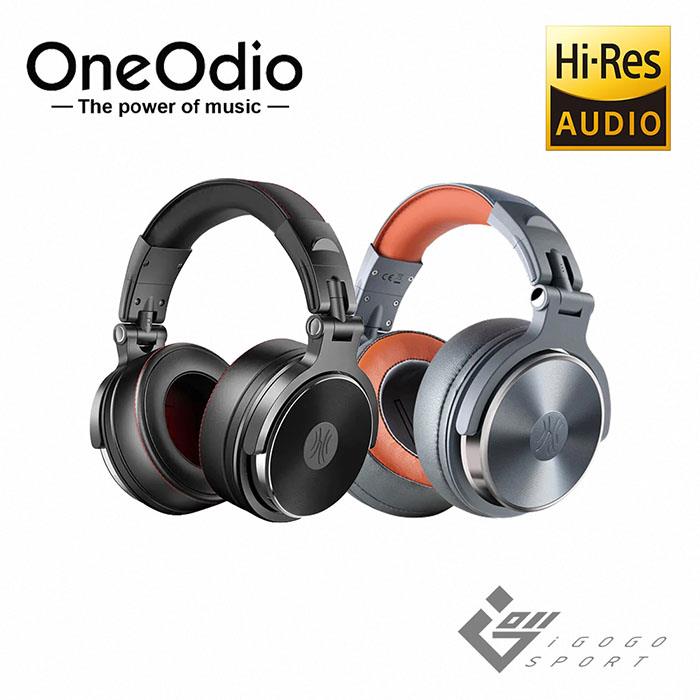 OneOdio Studio Pro 50 專業型監聽耳機 - 銀橘色