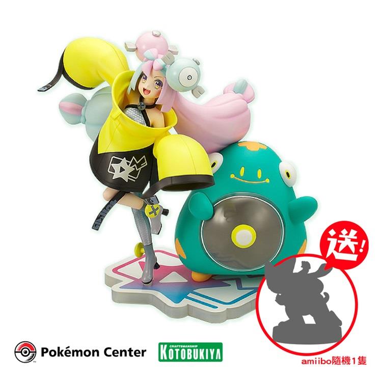 Pokemon寶可夢 寶可夢中心 奇樹＆電肚蛙 角色模型 公仔 壽屋 朱紫（送amiibo隨機*1）