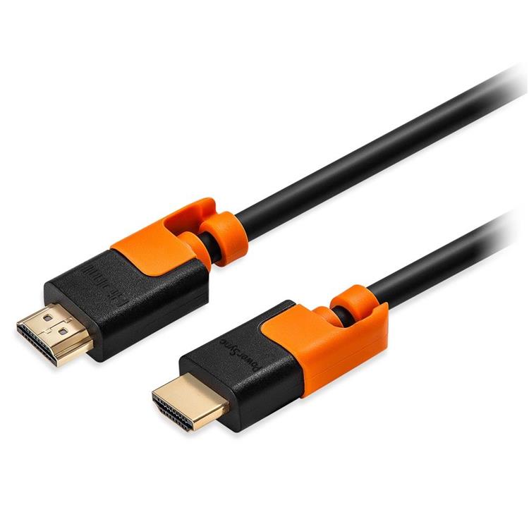 HDMI-抗搖擺-數位高畫質1.4傳輸線-黑色-3M