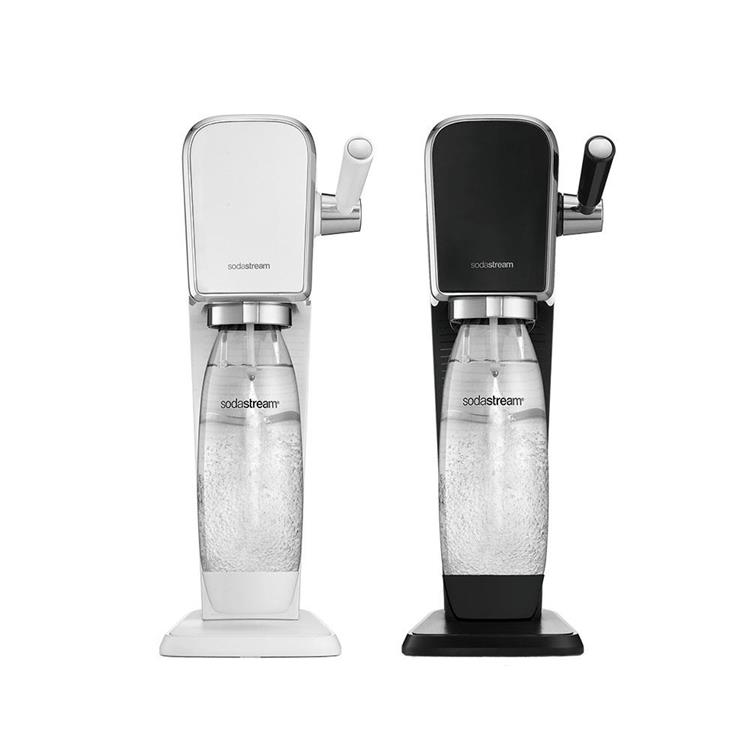 英國Sodastream ART自動扣瓶氣泡水機(白/黑) - 黑色