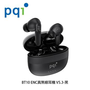 PQI 勁永 BT10 ENC真無線耳機 V5.3 - 黑色